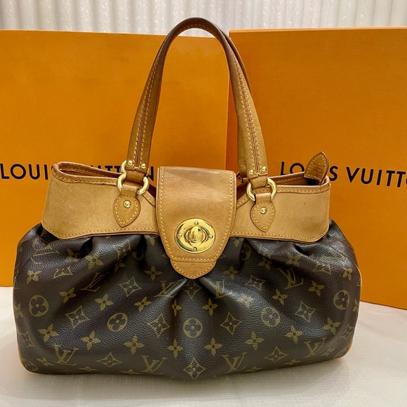 Authentic Louis Vuitton Boetie PM Monogram Brown Coated Canvas Shoulder Bag 💼❤️ - Picture 3 of 17